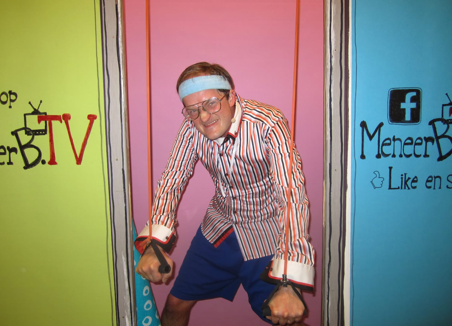 Meneer B. traint zich suf